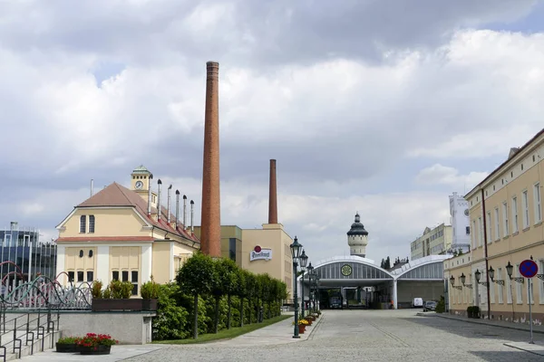 Cervecería Pilsner Urquell — Foto de Stock