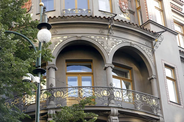 Veduta Dell Edificio Storico Nel Centro Storico Praga — Foto Stock