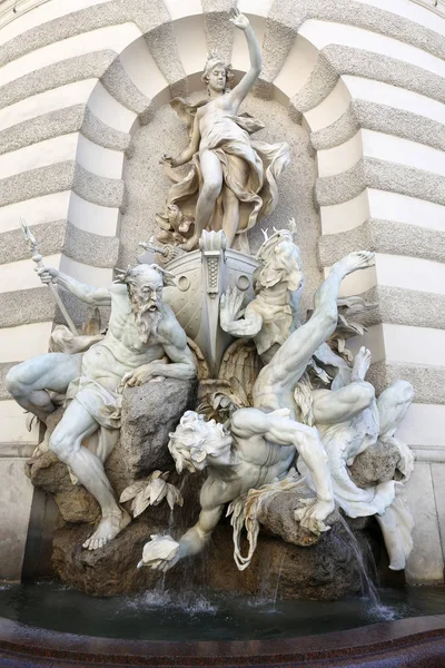 El Palacio de Hofburg en Viena — Foto de Stock