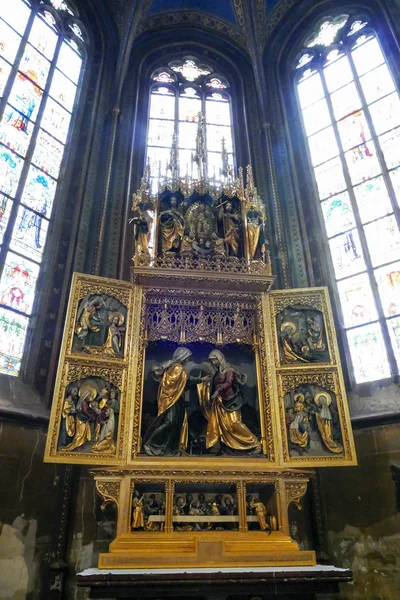 Szent Vitus-székesegyház, Prága — Stock Fotó