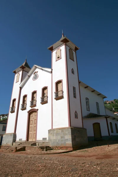 Serro, cidade colonial no brasil — Fotografia de Stock