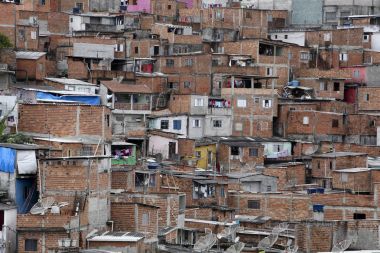 gecekondu, mahalle sao paulo, Brezilya