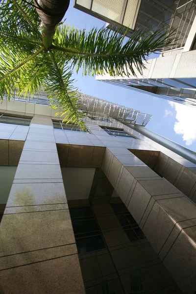 Facade Modern Building Sao Paulo Brazil — Stock Photo, Image