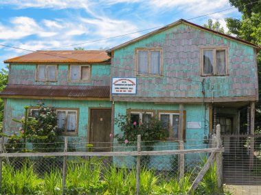 Castro, Chiloe, Şili'deki görünümünü