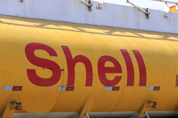 Bokstäver och logotyp för Shell — Stockfoto