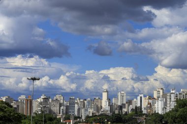 Sao Paulo şehrinin silüeti, Brezilya