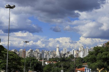 Sao Paulo şehrinin silüeti, Brezilya