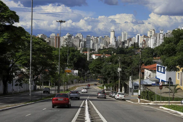 Skyline of Sao Paulo, Brazylia — Zdjęcie stockowe