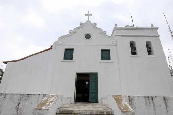 Πρόσοψη του ιερού της Nossa Senhora de Monte Serrat — Φωτογραφία Αρχείου
