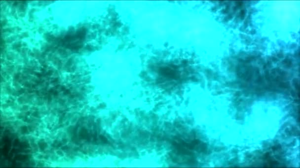 抽象的云计算和烟雾背景动画-循环彩虹 — 图库视频影像