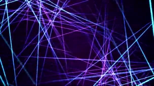 Animation par faisceaux laser / lumière - Boucle arc-en-ciel 