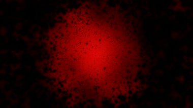 Bir siyah parçacık tünelden - döngü kırmızı seyahat