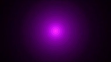 Genişleyen daireler animasyon - döngü mor soyut