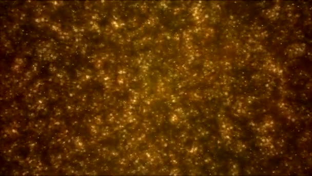 Барвисті анімовані туманність подорожі анімації - петлі помаранчевий — стокове відео
