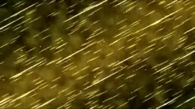 Parçacık arka plan - döngü sarı renkli hızlı animasyon