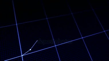 İş grafik animasyon - mavi