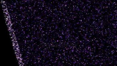 Arka plan parçacıklar Line - döngü mor Swiping tarafından itti