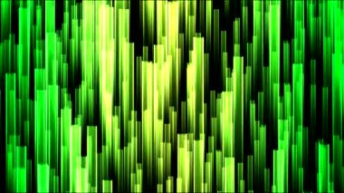 Sabit renkli arka plan animasyon - döngü yeşil kirişler.