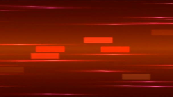 Hurtige Farverige Barer Animation Loop Red – Stock-video