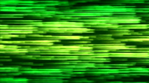 Rápido Vigas Colores Movimiento Fondo Animación Loop Green — Vídeos de Stock