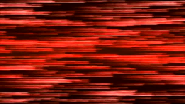 Hurtige Farverige Bjælker Bevægelse Baggrund Animation Loop Red – Stock-video