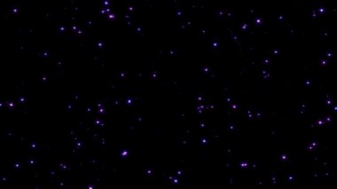 Parlak yıldız animasyon - döngü mor