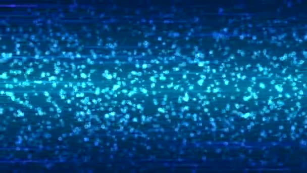 Snabbt Färgglada Flytta Cirklar Animation Slinga Blå — Stockvideo
