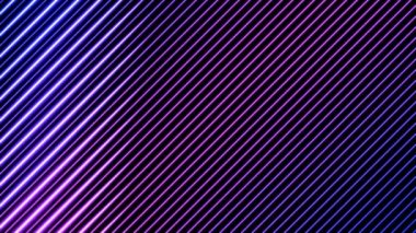 Renkli çapraz çizgili ışık efekti animasyon - döngü mor