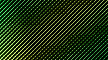 Renkli çapraz çizgili ışık efekti animasyon - döngü yeşil