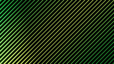 Renkli çapraz çizgili ışık efekti animasyon - döngü yeşil
