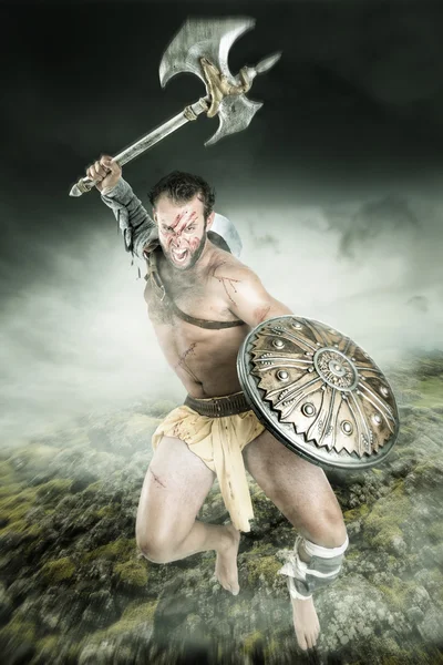 Ancient gladiator/Warrior — Stock Photo, Image