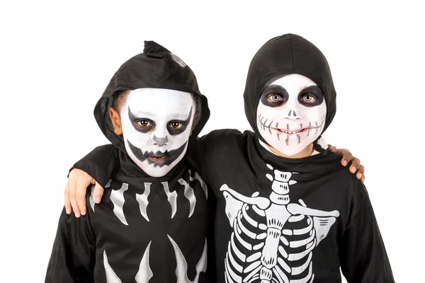 Kinderen in Halloween — Stockfoto