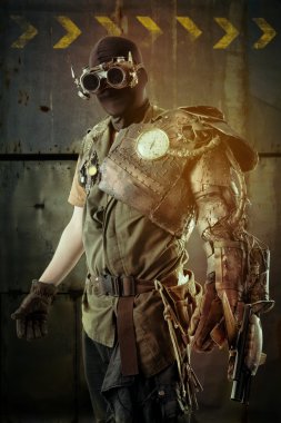 fütüristik cyber warrior