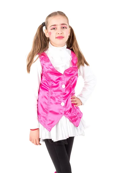 Girl in costume — Stock Photo, Image