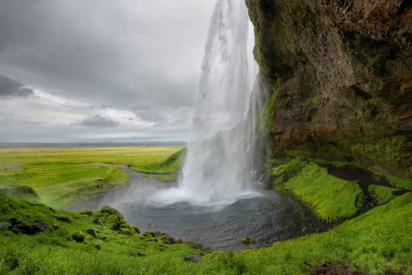 İzlanda'daki şelaleler — Stok fotoğraf