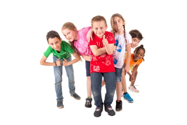 Gruppe von Kindern — Stockfoto
