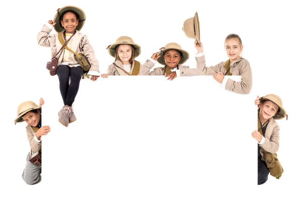 Kids ready for adventure — Stock Photo, Image