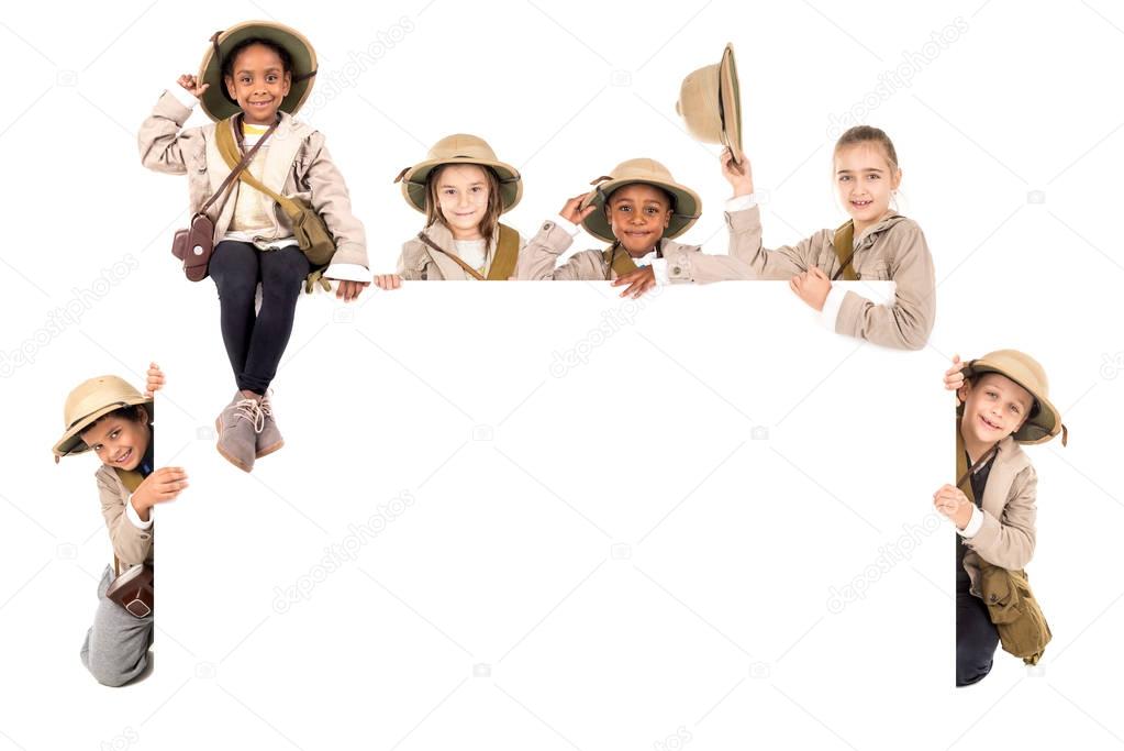 Kids ready for adventure