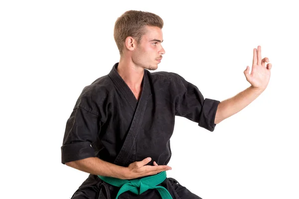 Студент боевых искусств — стоковое фото