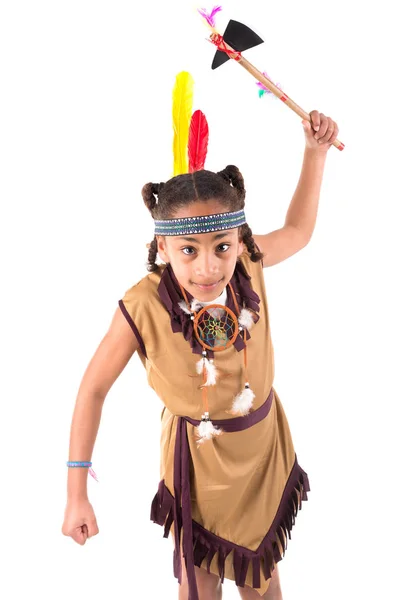 Traje nativo americano — Foto de Stock