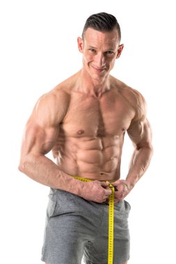 kusursuz bir beden ile adam