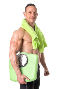 kusursuz bir beden ile adam