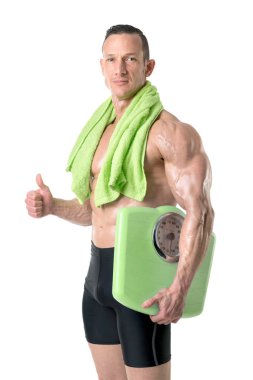 kusursuz bir beden ile adam