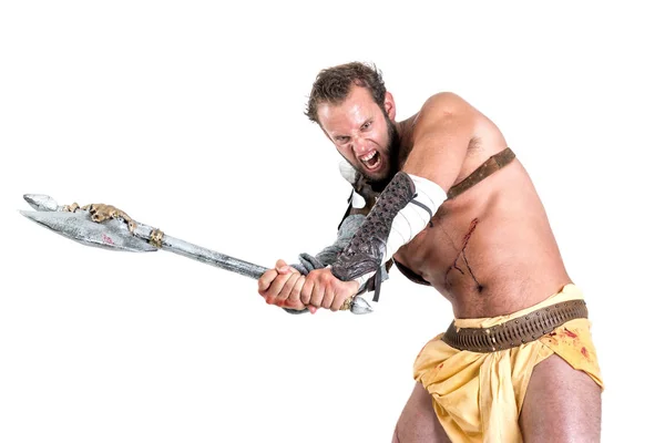 Starověký gladiátor/bojovník — Stock fotografie