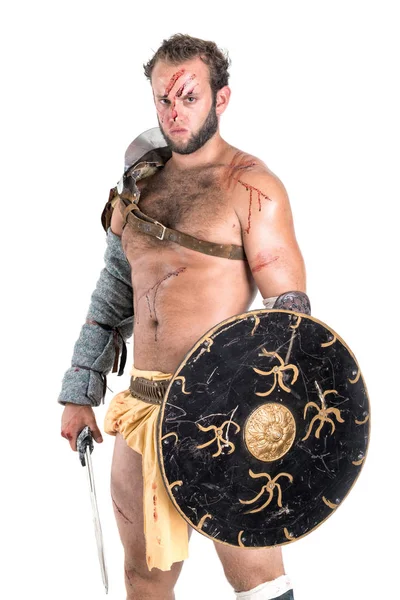 Gladiator/Barbarian warrior — Stockfoto