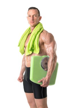 kusursuz bir beden ile adam