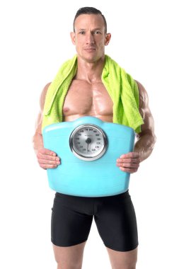 kusursuz bir beden ile adam