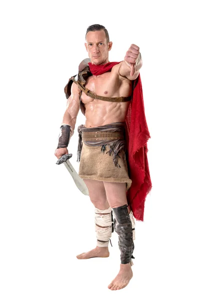 Antiguo soldado o gladiador — Foto de Stock