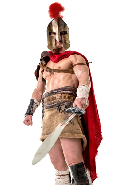 Alter Soldat oder Gladiator — Stockfoto