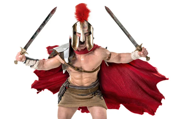Antiguo soldado o gladiador — Foto de Stock